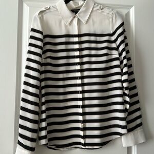 WHBM silk blouse size 6